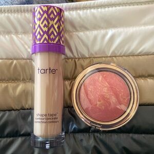 Tarte Shape tape contour concealer & Luminous Blush